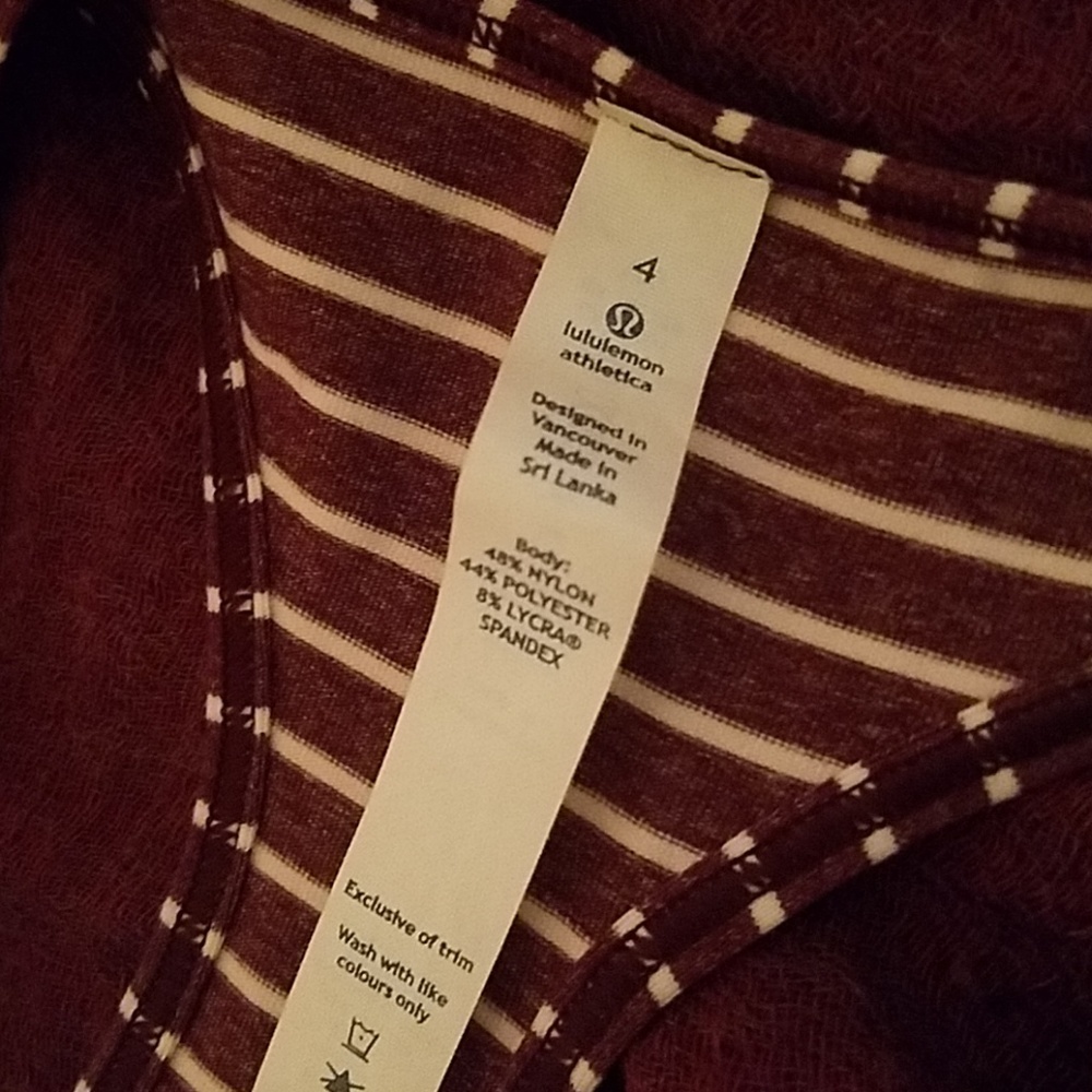 NEW Lululemon Cool Racerback - Size 4 - Picture 2 of 3